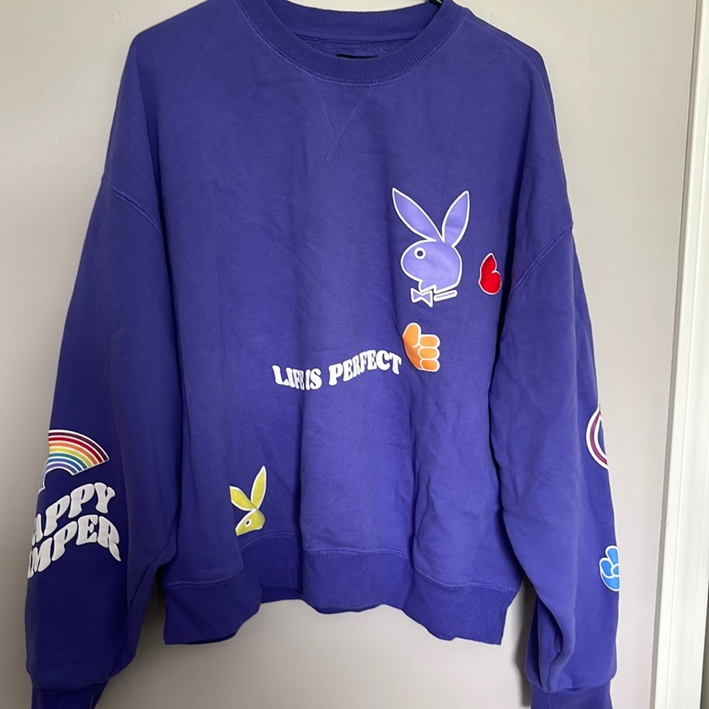 Womens sweatshirt size Large.  Playboy by Pac sun.